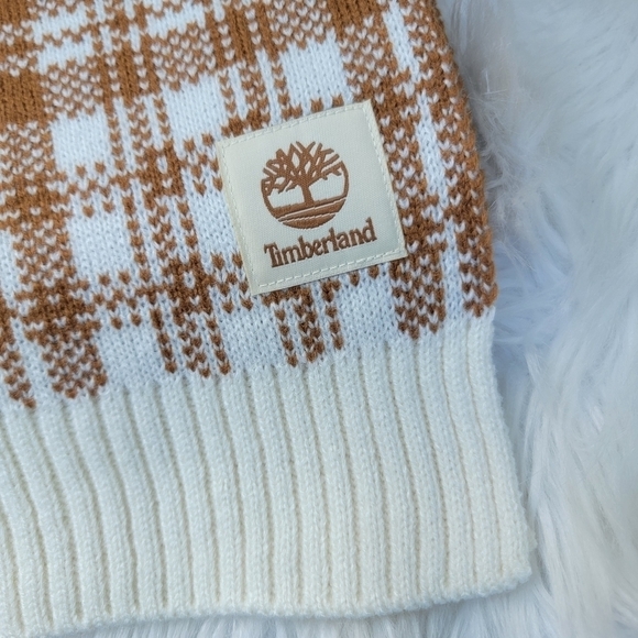 NWT Timberland Plaid Scarf - Picture 5 of 5